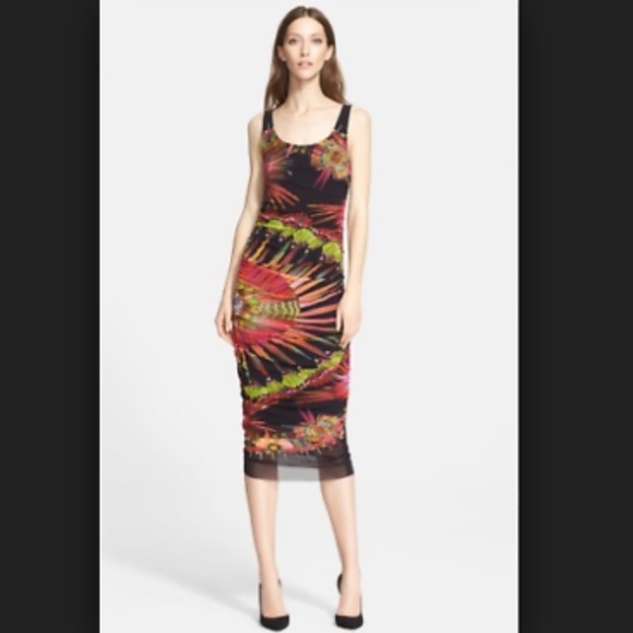 Jean Paul Gaultier Ruched Tulle Tank Dress - Picture 4 of 13